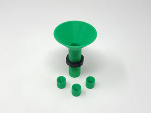 RCBS Powder MatchMaster Nozzle Orifice Set - 3 Pieces (S, M, L) For Reloading - Green By Elite 3d Design