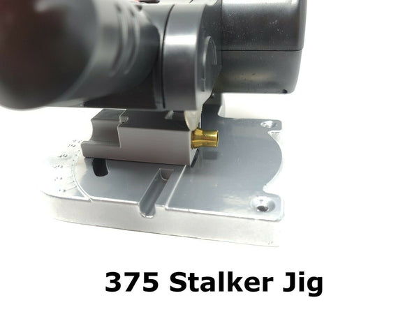 375 Stalker Cut off Trimming Jig Auto-Ejecting Reloading Brass Case Trimmer